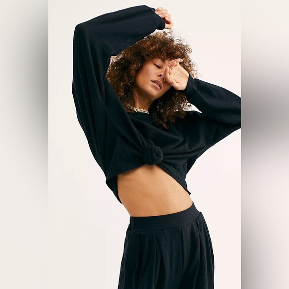 Free People Culver City Set in Black Size Small - Picture 3 of 9